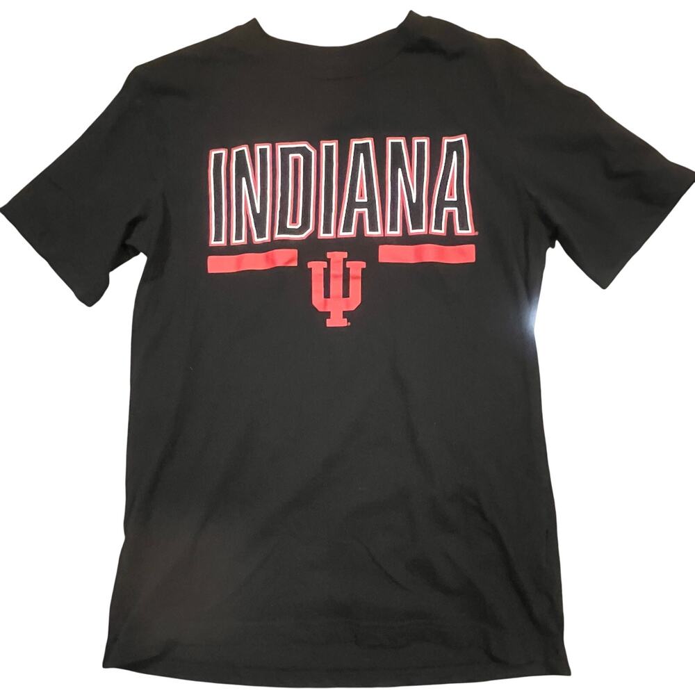 Fanatics Indiana Hoosiers Mens Medium Black T Shirt NCAA College Logo